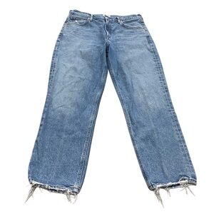 Citizens of Humanity Jeans Marlee Relaxed Ankle Taper Womens Distressed Size 30